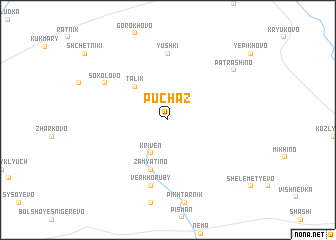 map of Puchaz