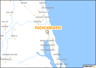 map of Puchchakerni