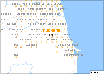 map of Pu-ch\