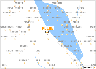 map of Puche