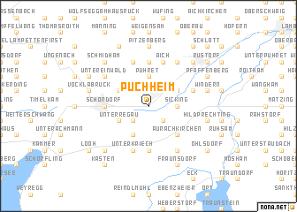 map of Puchheim