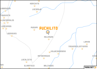 map of Puchilito