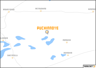 map of Puchinnoye