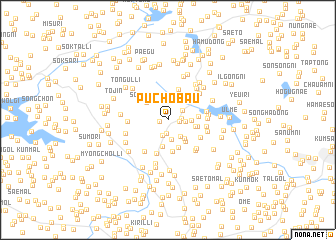 map of P\