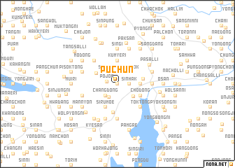 map of Puchun