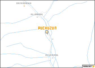 map of Puchuzún