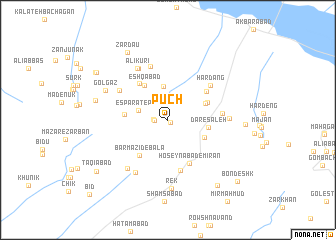 map of Pūch