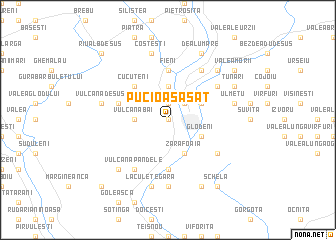 map of Pucioasa-Sat