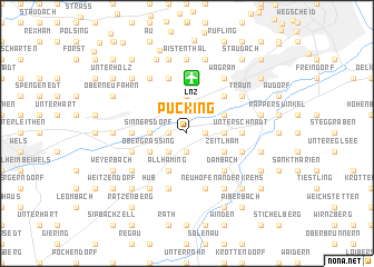 map of Pucking