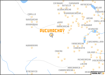 map of Pucumachay