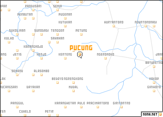 map of Pucung