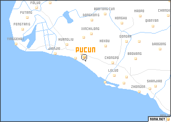 map of Pucun