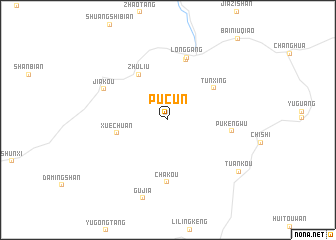 map of Pucun