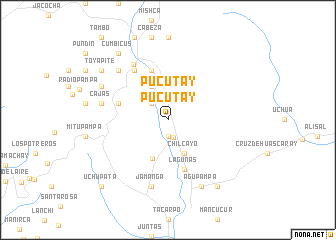 map of Pucutay