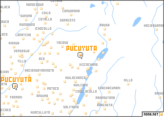 map of Pucuyuta