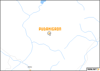map of Pudāmigaon
