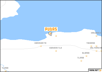 map of Pudas