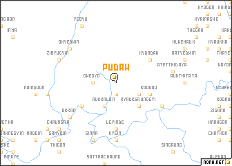 map of Pudaw