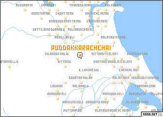 map of Puddakkarachchai