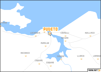 map of Pudeto