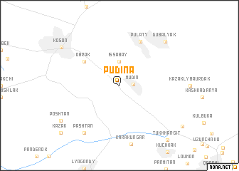 map of Pudina