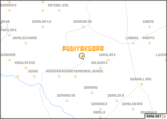 map of Pudiyakgopa