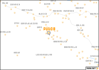 map of Pudob