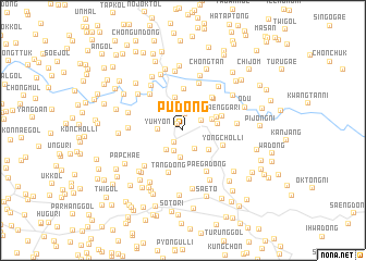 map of Pu-dong