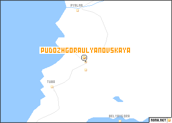 map of Pudozhgora-Ul\