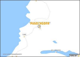 map of Pudozhgora