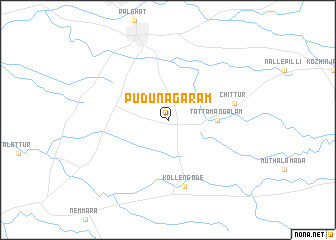 map of Pudunagaram