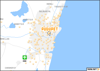 map of Pudupet