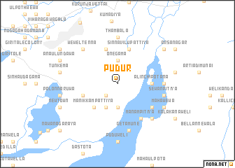 map of Pudur