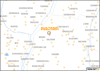 map of Pudznari