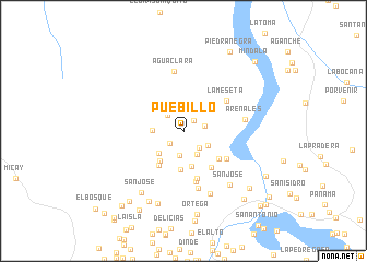 map of Puebillo