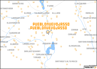 map of Pueblo Nuevo Jasso