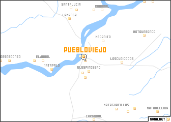 map of Pueblo Viejo