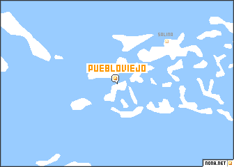 map of Pueblo Viejo