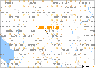 map of Pueblo Viejo