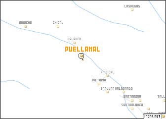 map of Puellamal