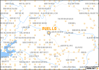 map of Puello