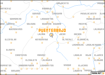 map of Puente Abajo