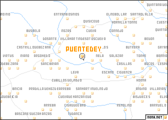 map of Puentedey