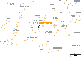 map of Puente Mataca
