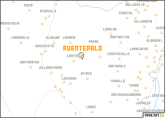 map of Puente Palo