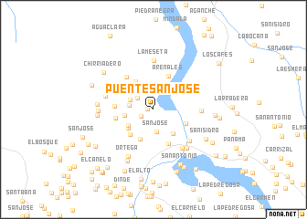 map of Puente San José