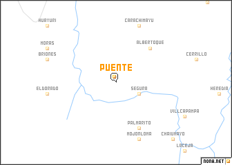 map of Puente