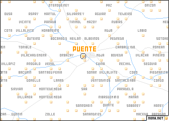 map of Puente