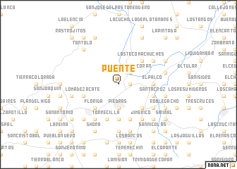 map of Puente