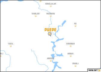 map of Puepe